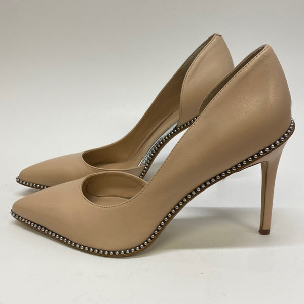 Bleecker & Bond Size 8.5 Women's Beige Solid Pump Shoes