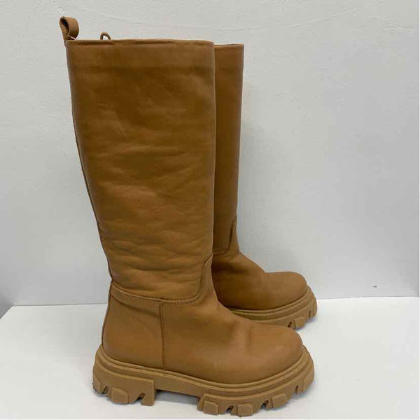 Steve Madden Size 7 Women's Tan Solid Tall Boots