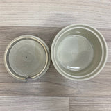 Wedgewood Tan-Multi Round Ceramic 5" Round Bowl with Lid