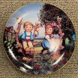 Hummel Plate - Apple Tree Boy and Girl