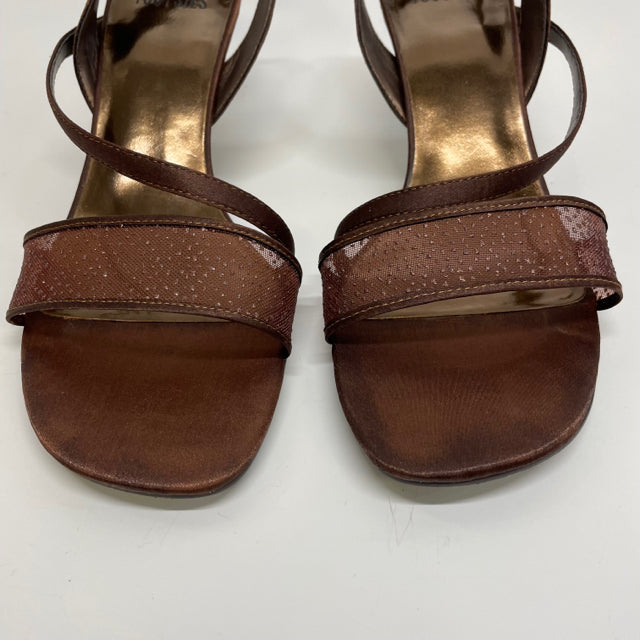Buy Inc.5 Bronze Wedge Heel Sandals Online at best price at TataCLiQ
