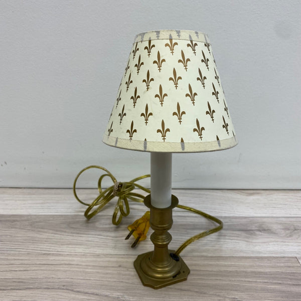 Brass Candlestick Lamp