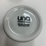 Una Porcelain by Norpro White Round Porcelain Butter Dish
