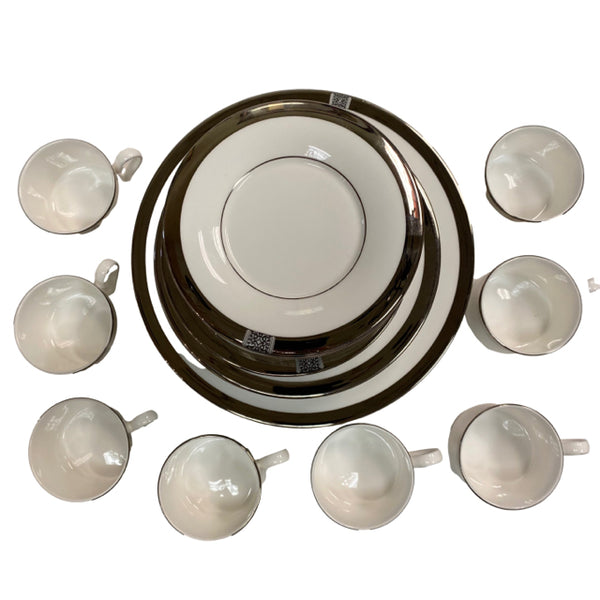 Lenox Classic Collection Jewel Platinum Fine Bone China Dinnerware