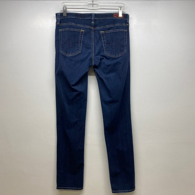 Adriano Goldschmied Size 30-10 Women's Blue Solid Jeans