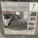 Avondale Manor Ella Grey Bed Cover