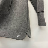 Fila Size 2x Women's Gray Tweed Zip Up Activewear Top