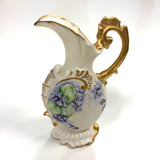 White-Multi Porcelain Vase