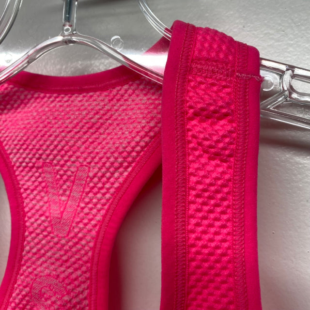 Pink Victoria's Secret Zip Front Sports Bra