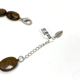 Coldwater Creek Brown Stones Necklace