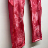 Lululemon Women's Size XS Pink Abstract Capri Activewear Pants