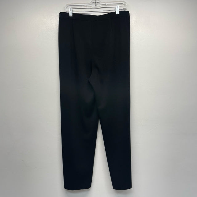 Misook Size XL-14 Women's Black Solid Pull On Pants