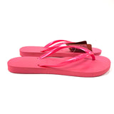 Havaianas Size 5-6 Pink Camel Toe Solid Women's Flip Flops