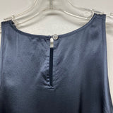 Worth Women's Size 10-M Charcoal Solid Crew Neck Sleeveless Top