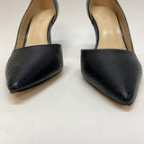 Nine West Size 8.5 Women's Black Solid Pump Shoes