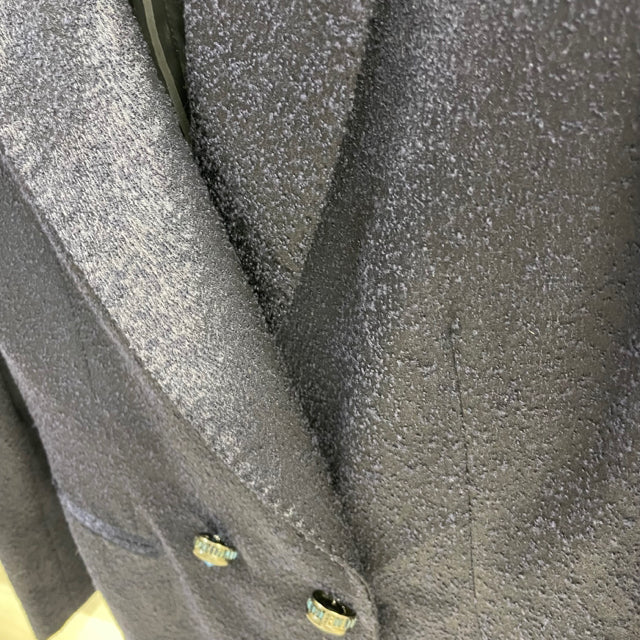 Gianfranco Ferre Women's Size 40-S Navy Textured Blazer Jacket