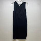 Loft Women's Size S-4 Black Solid Jumper Dress