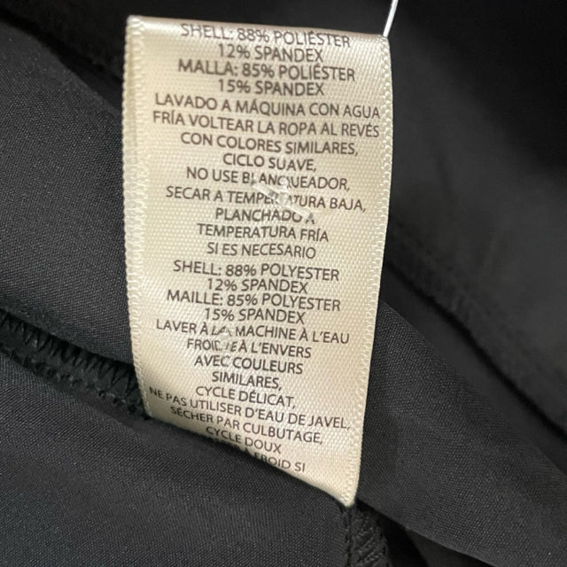 Max Studio Performance Size Xl Women's Black Solid Jacket Activewear Top