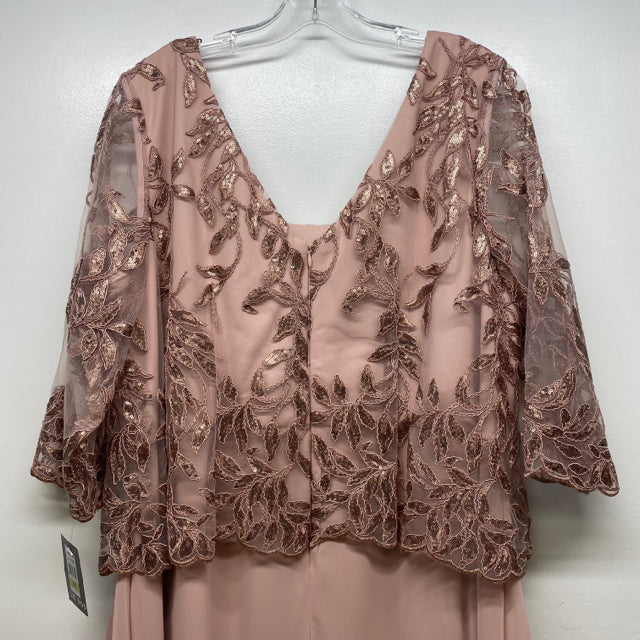 Le Boss Women's Size 18 W Blush Embroidered Maxi Dress – Treasures Upscale  Consignment