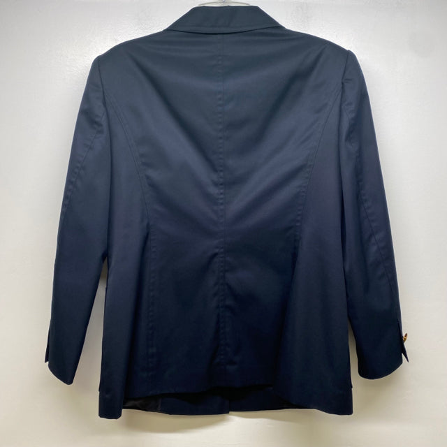 ESCADA Jacket Size 40 Medium Britha Cinch Collar Reed
