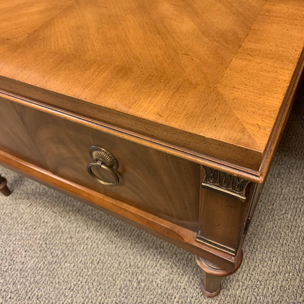 Heirloom Weiman Brown Walnut Wood Table