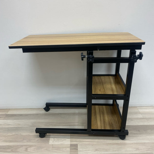 Adjustable Height Table / Desk / Side Table / Laptop Table/ TV Tray on Wheels