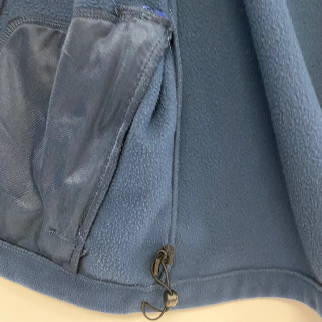 Columbia Women's Size S Blue Solid Zip Mock Neck Vest