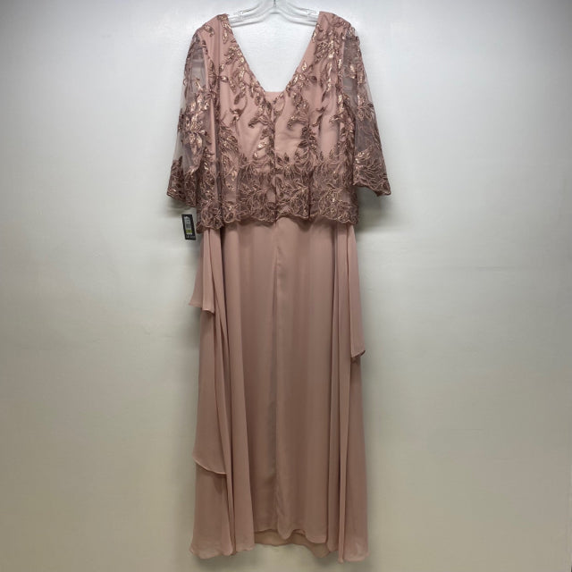 Le Boss Women's Size 18 W Blush Embroidered Maxi Dress – Treasures Upscale  Consignment