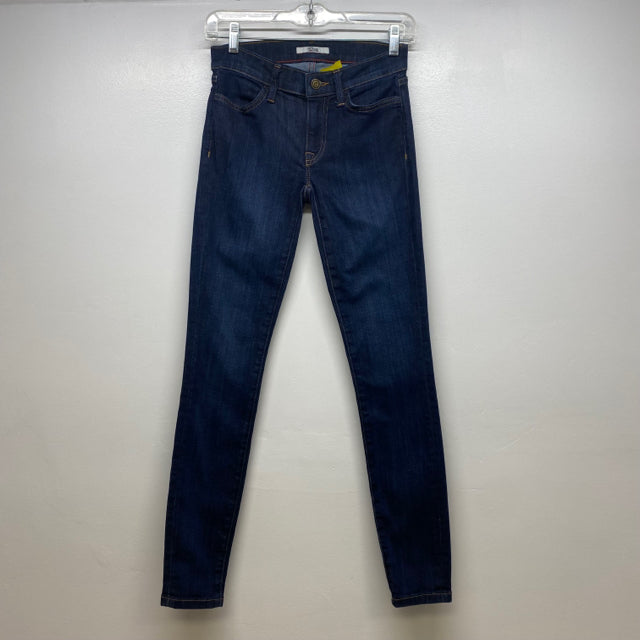 Tommy Hilfiger Women's Size 0 Blue Solid Skinny Jeans