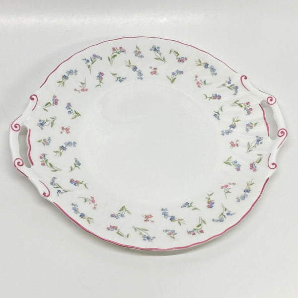 Royal Worcester Pink-Multi Bone China Platter