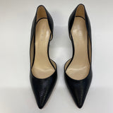 Nine West Size 8.5 Women's Black Solid Pump Shoes