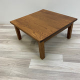 Small Low Brown Wood Table