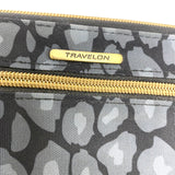 Travelon Black-Gray Nylon Camoflage Wrislet Wallet