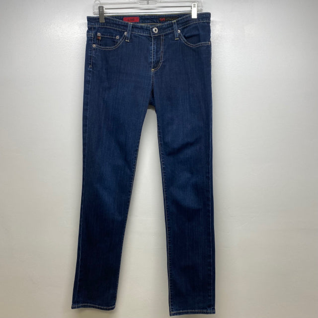 Adriano Goldschmied Size 30-10 Women's Blue Solid Jeans