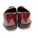 Easy Spirit Size 6 Women's Red Animal Print Slip On Shoes