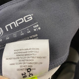 MPG Size M Women's Gray Pattern Capri Leggings Activewear Pants