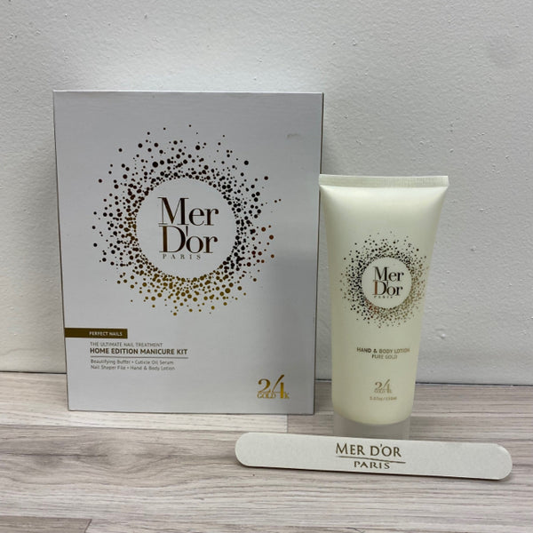 Mer D'Or Pure Gold Home Manicure Kit