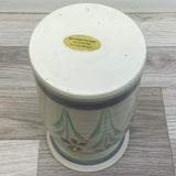 Handmade Beige-Multi Round Ceramic Pottery Vase