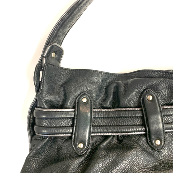 Cole Haan store Black Leather Purse Retails $178