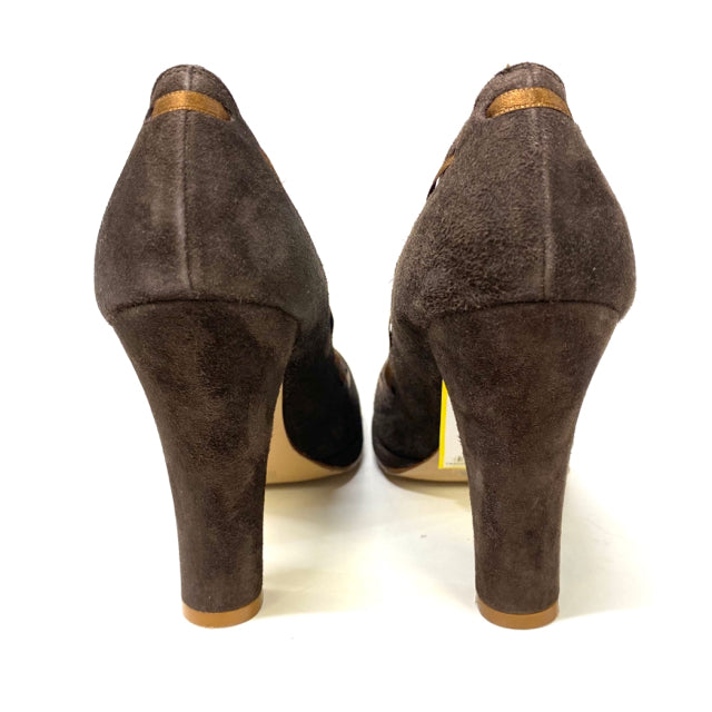 Marc Jacobs Size 6.5 Women's Brown Solid High Heel Shoes
