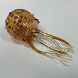 Artful Home Hand Blown Glass Ornament Sea Nettle