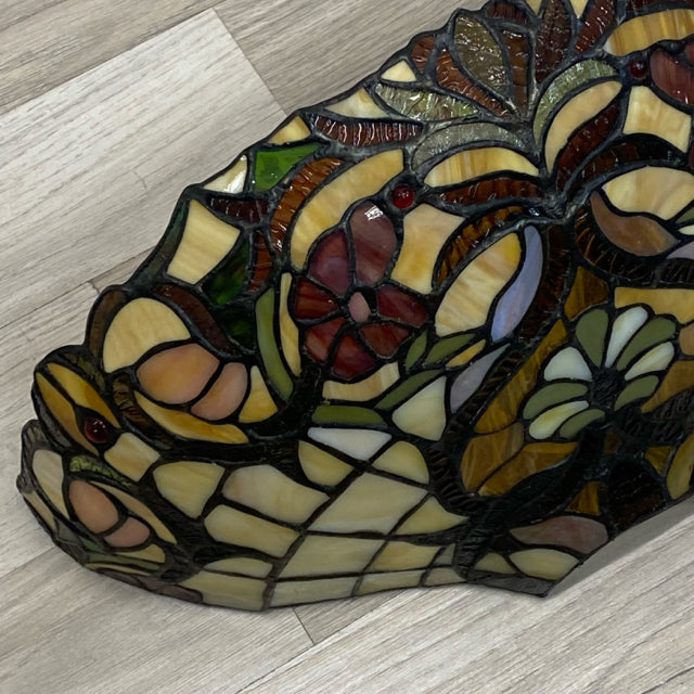 Tiffany Style Multicolor Stain Glass Sconce