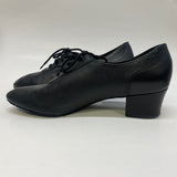 SoDanca Size M 7.5L Women's Black Solid Ballroom Shoes - BL54