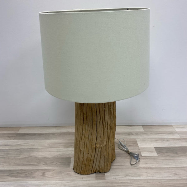 Ethan Allen Table Top Tree Trunk  Lamp