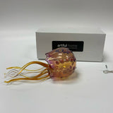 Artful Home Hand Blown Glass Ornament Sea Nettle