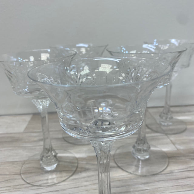 Heisey Clear Round Wine Glasses - Set of 5 – Treasures Upscale Consignment