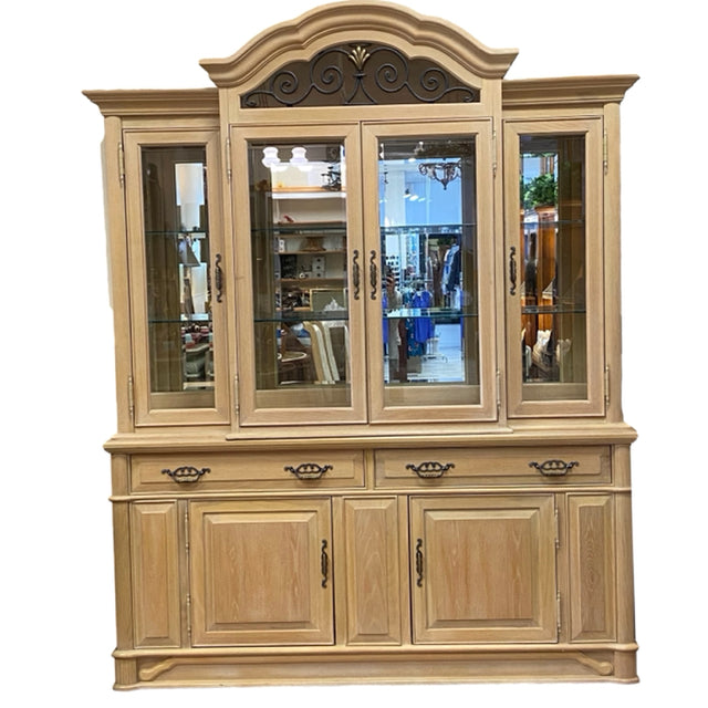 Thomasville Birch Wood China Cabinet Treasures Upscale Consignment