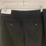 Ann Taylor Loft Size 0 Women's Black Solid Trouser Pants
