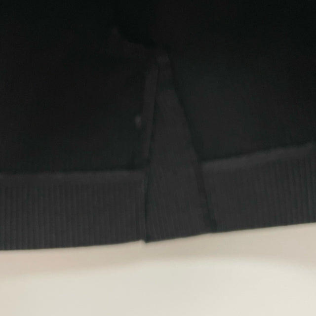 The Torie Skirt Size 12 Women's Black-White Pinstripe Pencil-Knee Skirt