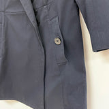 Patrizia Pepe Firenze Women's Size 42-XS Navy Solid Button Up Coat